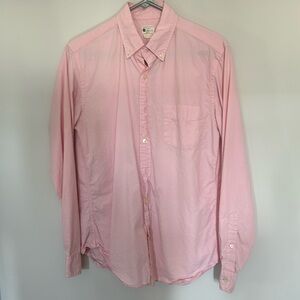 J Crew - Light pink men’s shirt, casual button down